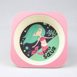 Assiette Super Sœur - Panda...