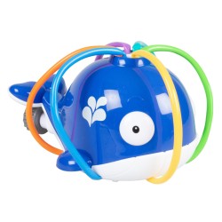 Splash baleine bleu