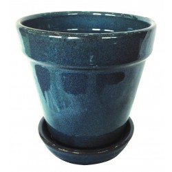 Pot conique avec soucoupe...