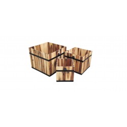 Cube DURO 35CM ACACIA Huilé...