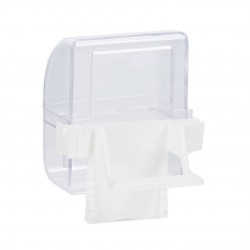 Mangeoire CAGE CANARI blanc...