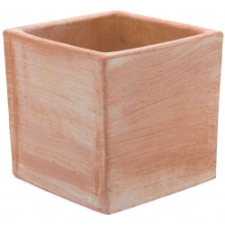Cube moderne terre cuite 19x19