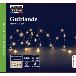 Guirlande Micro Led Blanc...