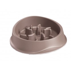 SLOW FEEDER Gamelle Taupe 1L