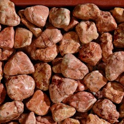 Galet de marbre roulé ROSSO...