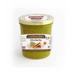 Confiture rhubarbes 375G