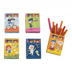 Boite 8 Crayons Chocolat...