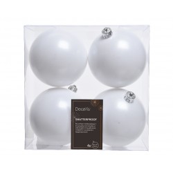 Boite De Boules Blanc Hiver...