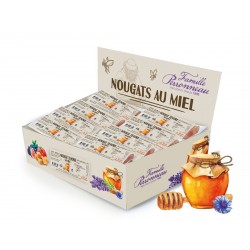 Nougat noir tendre au miel 40G