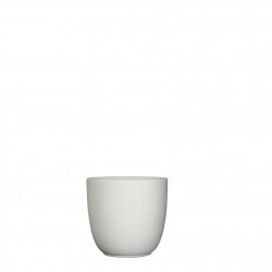 Cache-Pot Tusca Rond Blanc...