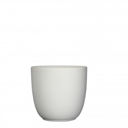 Cache-Pot Tusca Rond Blanc...