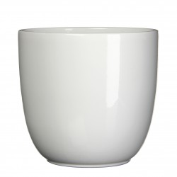 Cache-Pot Tusca Rond Blanc...