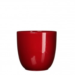 Cache-Pot Tusca Rond Rouge...