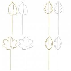 Support Plante Int Feuilles...