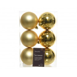 Boite De Boules X6 Or Clair...