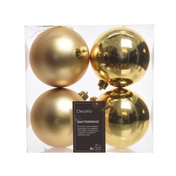 Boite De Boules Or Clair En...