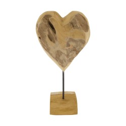 Coeur Sur Pied Naturel En...