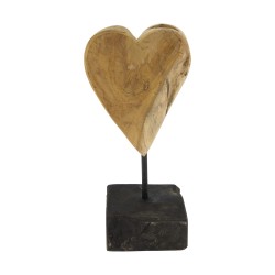 Coeur Sur Pied Naturel En...