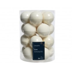 Boite De Boules Blanc Laine...