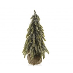 Mini-Arbre Enneigé Pot Jute...