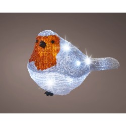 Rouge-Gorge Led/Pile Blanc...