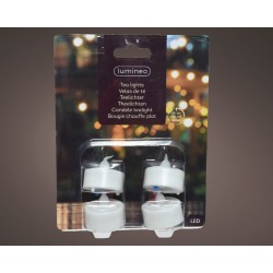 Bougie Led Chauffe Plat X4...