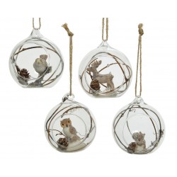 Boule Animal Pommes Pin...