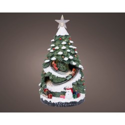Sapin Led Train Blanc Chaud...
