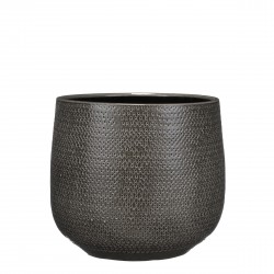 Cache-Pot Gabriel Rond Gris...