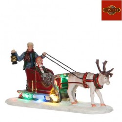 Traineau Renne+2 Personnes...