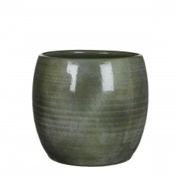 Cache-Pot Lester Rond Vert...
