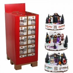 Village Pere Noel Scene...