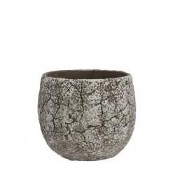 Cache-Pot Thomas Rond Blanc...