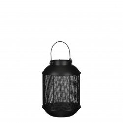 Lanterne Borneo Noir Fer...
