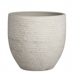 Cache-Pot Carrie Rond Gris...