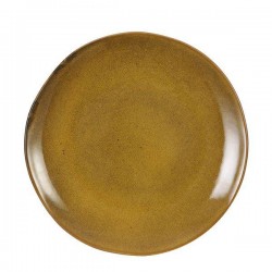 Assiettee Tabo Ocre En Grès...