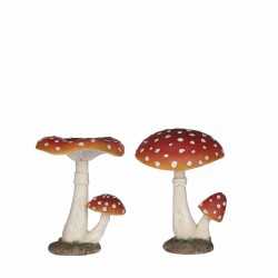 Champignon X2 Rouge/Orange...