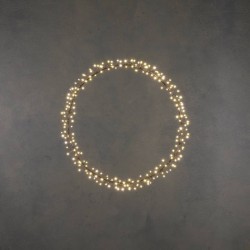 Couronne Métal Led Noir En...