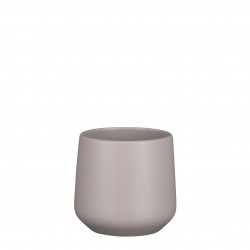 Cache-Pot Amber Rond Taupe...