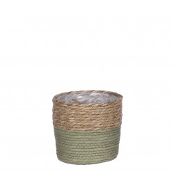 Panier Rachel Naturel/Vert...