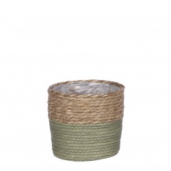 Panier Rachel Naturel/Vert...