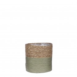 Panier Rachel Naturel/Vert...