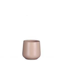 Cache-Pot Amber Rond Rose...