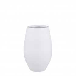 Vase Rond Douro Blanc Mat...