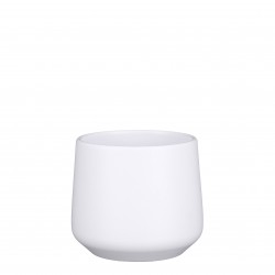 Cache-Pot Amber Rond Blanc...
