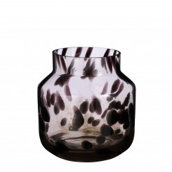Vase Pantera Marron Verre...
