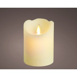 Bougie Led Oscillante Creme...