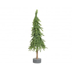 Mini-Sapin Sur Socle Vert...