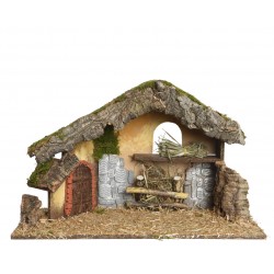 Crèche Vide Porte Naturel...