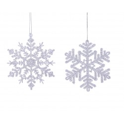 Flocon Argent/Transparent...